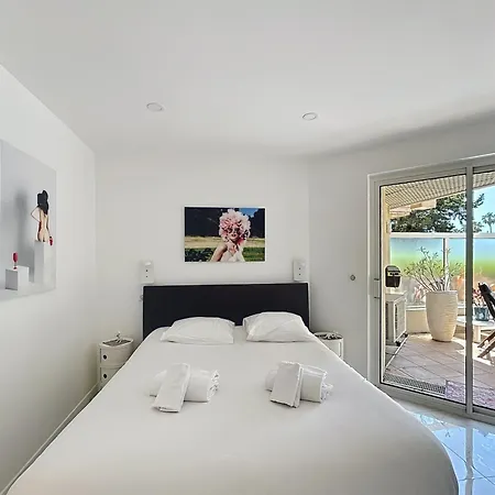 La Palmeraie With Terrace Golfe Juan شقة *