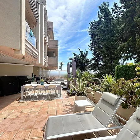 La Palmeraie With Terrace Golfe Juan 公寓