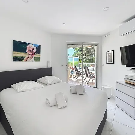 公寓 La Palmeraie With Terrace Golfe Juan 瓦洛里